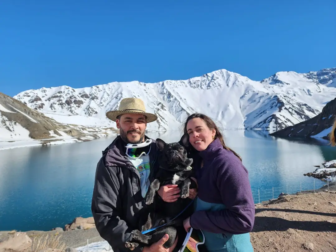 Embalse El Yeso nevado en un tour privado desde Santiago