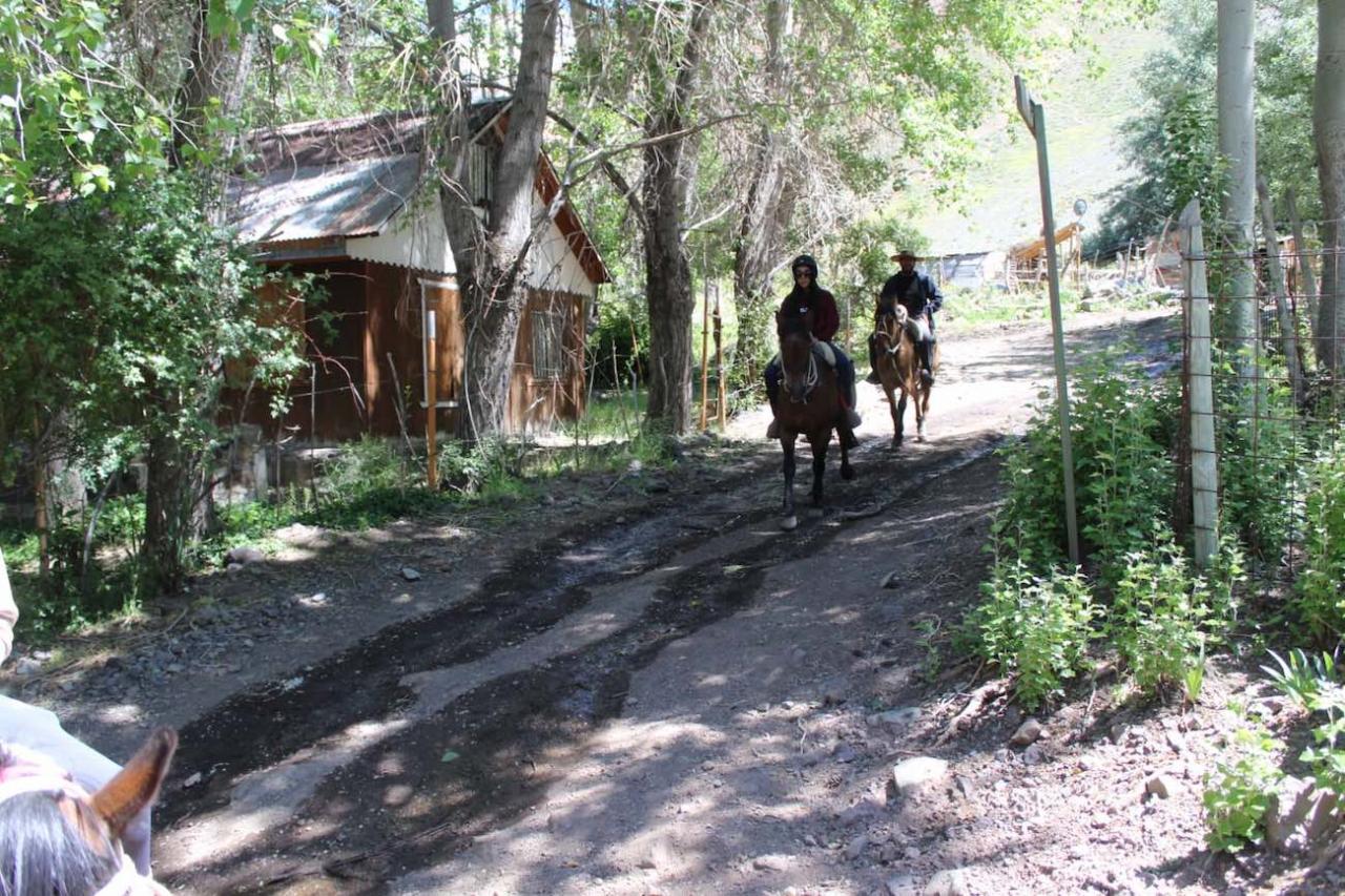 Cavalgada no Cajón del Maipo