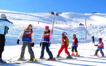 Learning to ski in La Parva (Special for beginners)